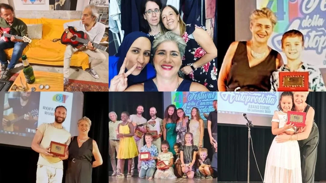Collage della 4ª edizione del Festival della canzone autoprodotta