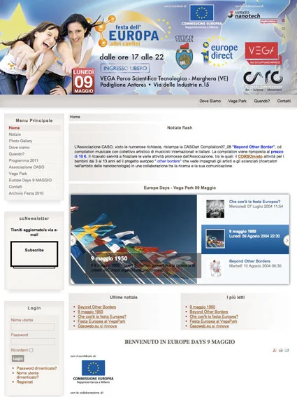 anteprima sito web europe-days.eu sito web europe-days.eu